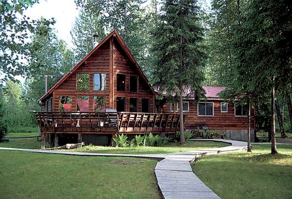 Die King Point Lodge in Alaska, Deutsche Betreuung und Lachsangeln perfekt!