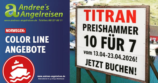 Titran Aktion 10 für 7 - jetzt buchen